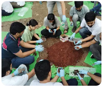 Community session conducted by YTDS volunteers